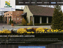 Tablet Screenshot of digiovannabroslandscaping.com